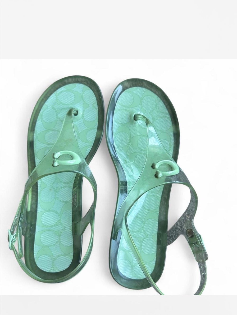 Sage Coach Natalee Jelly Flat Sandals - Picture 2 of 5